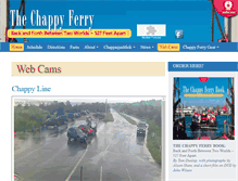 Tablet Screenshot of chappyferry.com